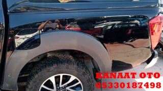 Nissan navara 2014-2019 model euro6 çıkma sol arka çıkma çamurluk